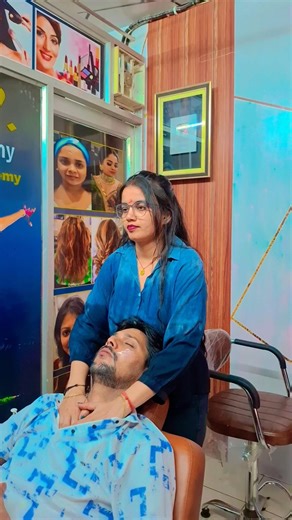 Boy D-Tan 👧 Unisex Salon Academy Beauty Parlour 😍 Barber Shop Hairstyle Seema #viral