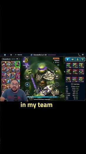 Donatello in a 9pc Protection is bonkers for Titus teams!