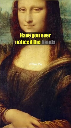 Decoding the Hidden Symbolism of Mona Lisa's Hands #shorts