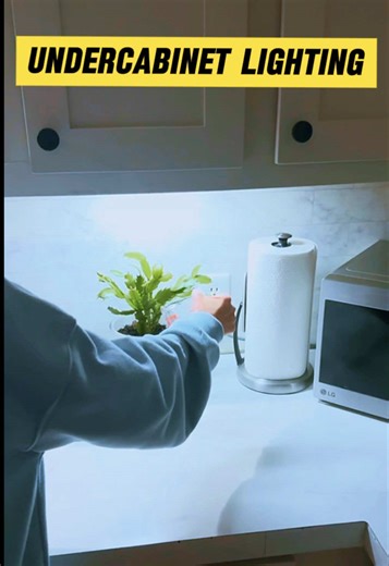 Motion Sensor Under Cabinet LED Lights (USB Rechargeable, Magnetic) These under cabinet lights are one of the easiest upgrades you can add to your space. They turn on automatically when they detect motion in the dark, so you don’t have to fumble for switches at night. The lighting is soft but bright, with adjustable brightness levels and multiple color temperatures so you can match your setup. They’re completely wireless and rechargeable, with a built-in 1500mAh battery that you can charge with 