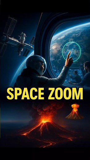 Scientists Zoom from Space Station to Mega Volcano Eruption 🌋🚀