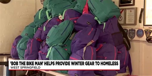 Bob the Bike Man helps provide winter gear to homeless