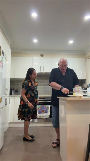 Fun Kitchen Moments with the Old Man