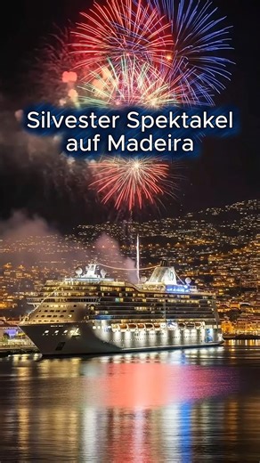 Cruise Happens • Kreuzfahrt on Instagram: "Madeira: Das Silvester-Spektakel für Kreuzfahrtfans! 🎆 Wer heute Nacht in Funchal vor Anker liegt, erlebt eines der berühmtesten Feuerwerke der Welt. Diese 8 Schiffe liegen aktuell im Hafen: ⚓️AIDAbella ⚓️Mein Schiff Relax ⚓️Mein Schiff 3 ⚓️Mein Schiff 7 ⚓️MS Artania ⚓️MSC Musica ⚓️P&O Arcadia ⚓️Marella Voyager Das Highlight ist nicht nur die Party an Bord, sondern der Blick vom Wasser auf die Insel, wenn um 0 Uhr das große Feuerwerk startet. Frage an 
