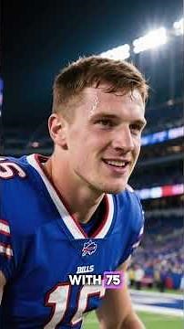 Bills QB Josh Allen scores NFL QB-record 76th rushing TD in win over Steelers #nflhighlights #nfl