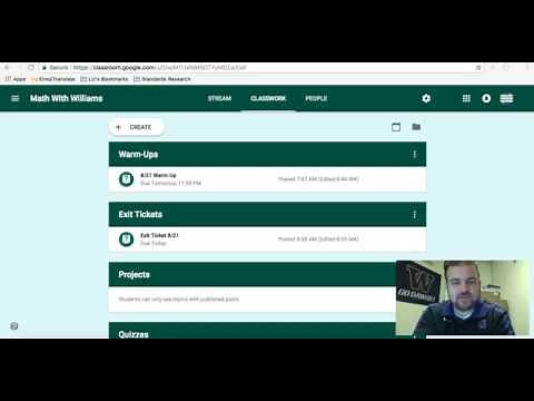 Google Classroom Tutorial - Assigning Points and Grading