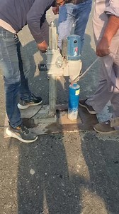 DBM layer का Thickness के लिए Core Cutter machine के द्वारा ____✅➡️ . . #viralpost2025 #enjoy #facebookviral #highway #blogger #photochallenge #fbyシvideo #reelsfbシ #facebookreelsvideo #viralvideochallenge | Highway Engg Vijay