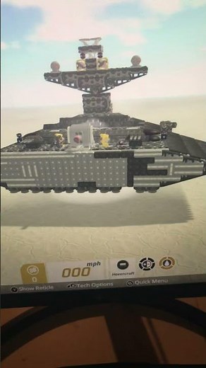 Terra tech star destroyer is half way done