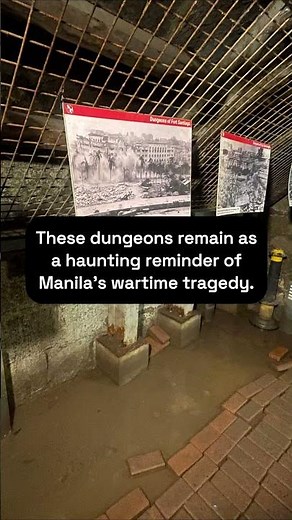 The Chilling Dungeons Beneath Fort Santiago #asmr #travel #walkingtour