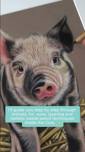 If you want to feel more confident drawing realistic animals step by step, then watch this 🐾