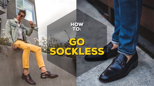 How to Rock the Sockless Look with Confidence