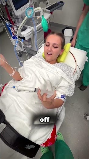 This Girl Couldn’t Resist The Anesthesia 😂