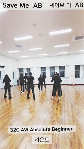 Save Me Line Dance 카운트