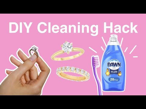 How to Clean Your Wedding Ring at Home | Easy DIY with Dish Soap & Toothbrush