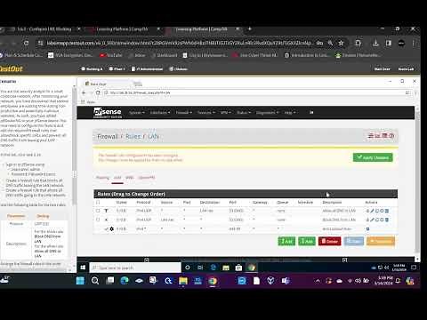 5.6.3 Configure URL Blocking : TestOut