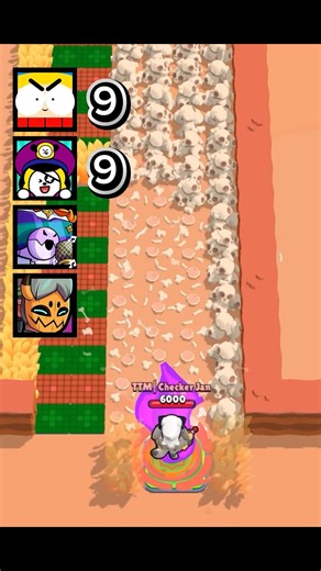 Range of Brawlers with Hypercharge - Part 15 #shorts #viralshorts #supercell #brawlstars #range