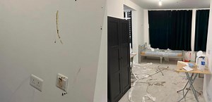 Oh shit: Pics of poop smeared all over COVID-19 isolation facility draw anger and concern among netizens | Coconuts