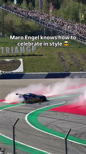 Maro Engel’s Tire-Slaying Celebration! 💨🏎️ | Red Bull Ring Race 2 | DTM 2026