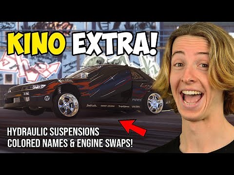 How to get KINO EXTRA | Hydraulic Suspensions, Colored names and Engine Swaps | CarX Tutorial 2024