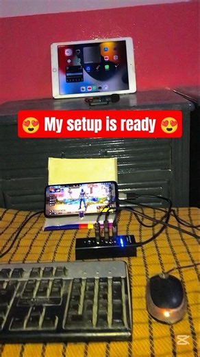 My New Gaming Setup is Finally Ready! 📱🎮 #GamingSetup