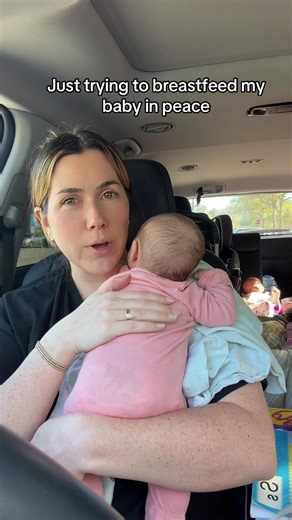 Why does this always happen to me?! Am I the only one? #momproblems #momlife #inthecar #newborn #momvlog