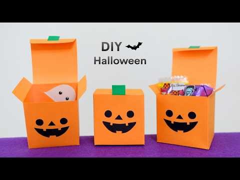 DIY Halloween Gift Box | Easy Treat Box Idea