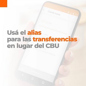 ¡No hace falta que te acuerdes del CBU! Desde Online Banking podés personalizar tu alias y usarlo cada vez que necesites enviar o recibir dinero 🙌 | Banco Galicia