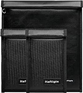 3PCS Faraday Bags for Laptops(20 x 15 inches), Key Fob Protector (9.6 x 4.7 inches), Fireproof & Waterproof Faraday Cage, Key Fob Signal Blocker, Faraday Pouch Anti-Hacking NFC/WiFi/Bluetooth