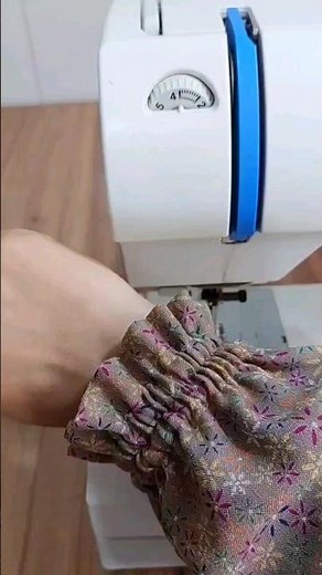 how to sew ruffle Cuff sleeve | make Ruffle Cuff sleeve with elastic #sewing #rufflecuffsleeve