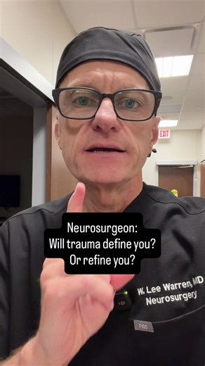When you face difficulty, insurmountable obstacles, great loss, or other massive things, it forces a choice: Will you be defined by this? Or will you be refined by this? When we lost our son in 2013, Lisa and I quickly realized that this loss could easily become the thing that our family was about for the rest of our lives. We've seen it in our practice, when someone goes through something hard and everything about their entire life. After that revolves around the loss, the pain from the past, t