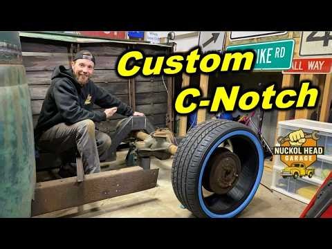 Rat Rod Custom C-Notch Frame from Scratch