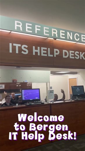 Bergen Community College on Instagram: "Can’t access your student portal? Having email troubles? Need wifi support? Bergen’s IT Help Desk will help you with any technical issues you’re experiencing so you can get back to learning and thriving! To facilitate your request, provide your Bergen student ID number and username, describe the technical issues you’re experiencing in detail, and give any additional details for your device and software that may be helpful in resolving the issue. 📍Sidney S