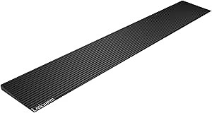 LIEKUMM 5/8" Rise Rubber Threshold Ramp for Doorways, 2500 lbs Heavy Duty Door Sill Ramp with Adhesive, Non-Slip Indoor Transition for Wheelchair, Walker & Robot Vacuum, Cuttable