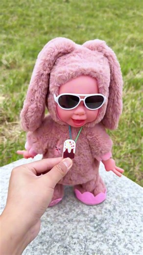 Ice Cream Dancing Singing Crying Walking Baby Girl Electric Plush Doll Baby #toy #cutetoys #kibtoys