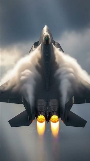 F-47 Stealth Jet Afterburner Blast | Ultra-Realistic Military Cinematic