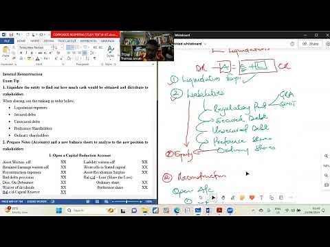 Capital Reduction and Reconstruction Part 1