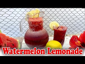 Homemade Watermelon Lemonade My Way