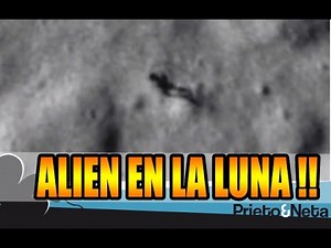 IMPRESIONANTE: Captan la fotografia de un alien en la Luna !!