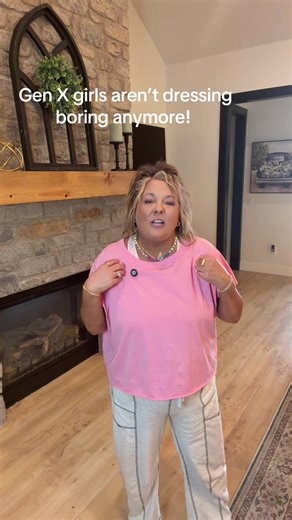 This oversized open-back tee is the perfect mix of comfy and flattering. Throw it on with leggings or shorts and you instantly look put together. Grab yours before the flash sale ends. #GenXStyle #Over40Style #TikTokShopFinds #ComfyButCute #EverydayStyle