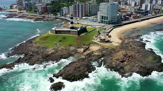 Salvador da Bahia, Brazil: Drone discovers a UNESCO gem