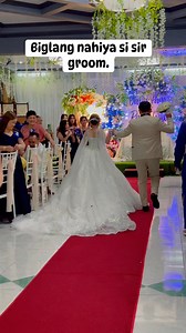 Biglang nahiya. Kabongga nang gown ni ma’am bride bagay na bagay sa kanya. #wedding #celebration #marraige #couple #weddingreception #dance | Jennifer Macatubal