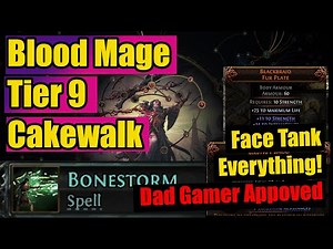 Blood Mage Straight to Tier 9-12+ | Bonestorm | Easy Gearing | Dad Gamer Approved | NO LEECH NEEDED