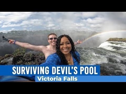 Surviving Devil's Pool in Victoria Falls ( Zambia, Africa )