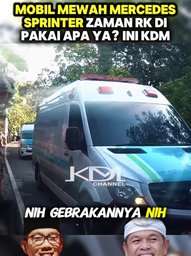 Mobil Mewah Mercedes Benz Sprinter KDM Jadi RS Kecil