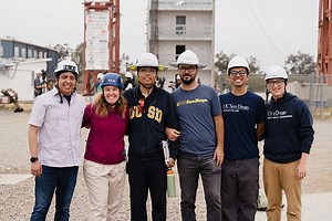 Engineers shake tallest steel-framed building ever tested on an earthquake simulator