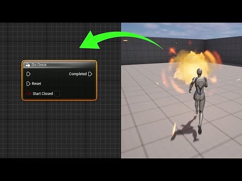 How to Trigger/Call A function Only One Time In Unreal Engine 5 Blueprint Tutorial For Beginners