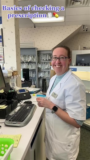 Basics of Checking a Pharmacy Prescription - Pharmacy Format for Clients