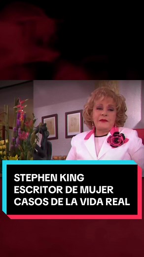 ¿Stephen King escribió capítulos de “Mujer Casos de la Vida Real”? 📺 ✍️ #teoria #televisa #stephenking #iceberg #leyenda