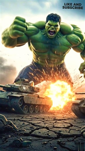 HULK vs ARMY 💥 Ultimate Destruction Battle | No One Can Stop Hulk 😡#hulkshorts #hulkstory #hulk 💪💪🇮🇳