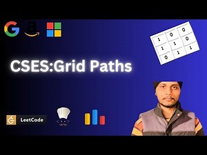 CSES-Grid Paths | Dynamic Programming